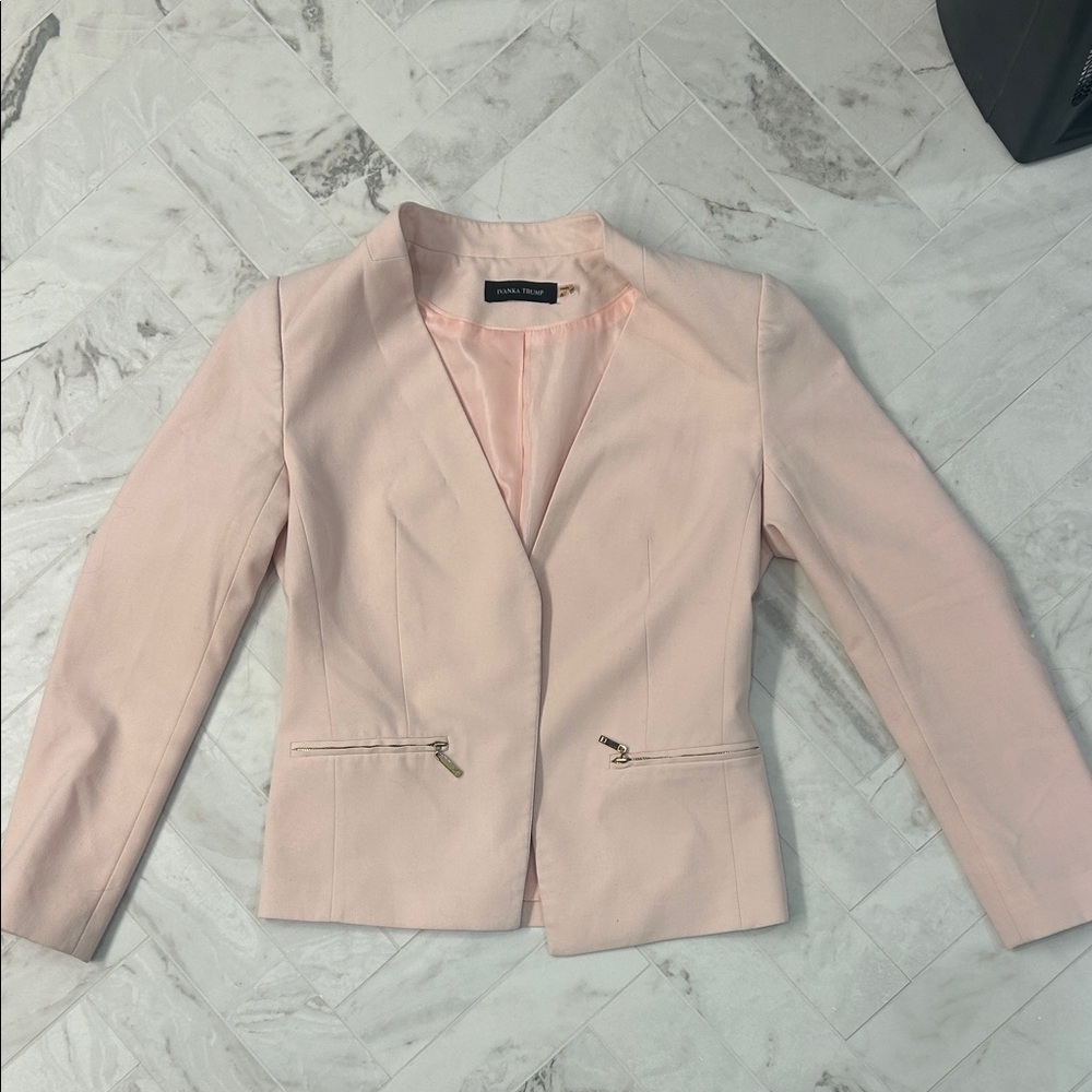 Ivanka Trump Light Pink Blazer